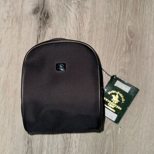 Sleek Black Belt Bag by polo & racquet club